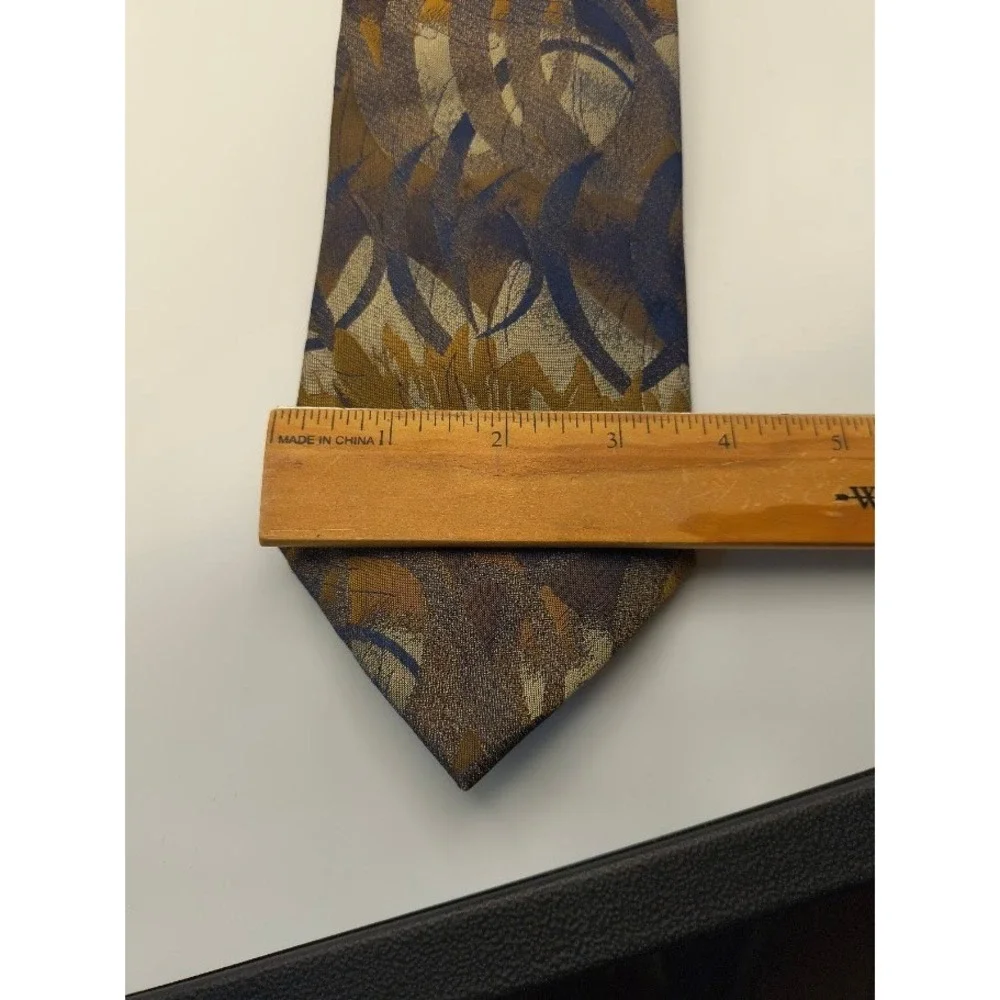 Vintage Estate of‎ Jerome J Garcia Necktie Silk Abstract Art Pattern Men's Tie